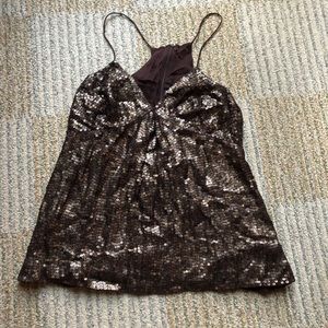 EUC sequin Vince top. Size 2
